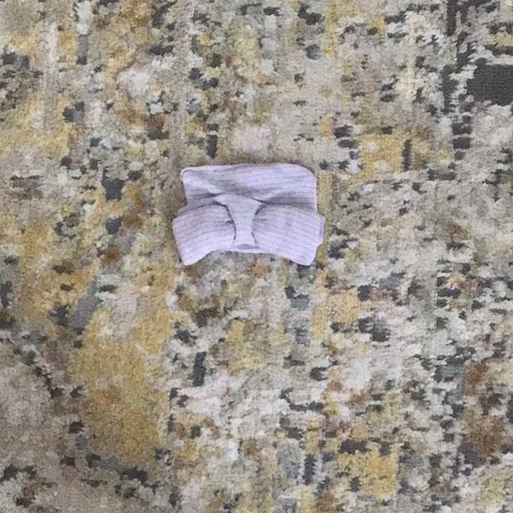 Gray Shorts with Feminine Bow Detail